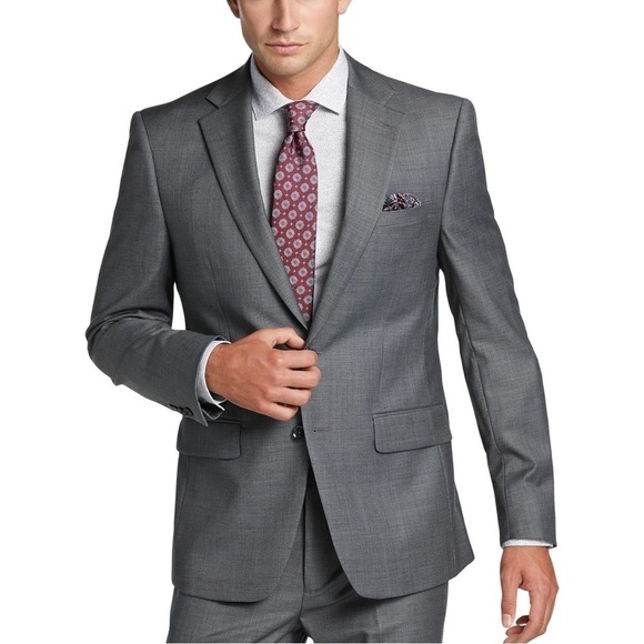 Calvin Kline Grey X Fit Slim Blazer NWT - Picture 1 of 10